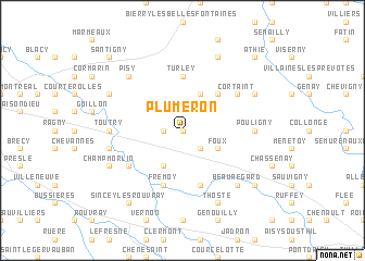 map of Plumeron