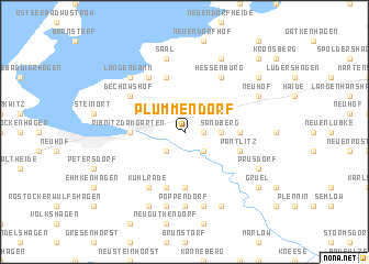 map of Plummendorf