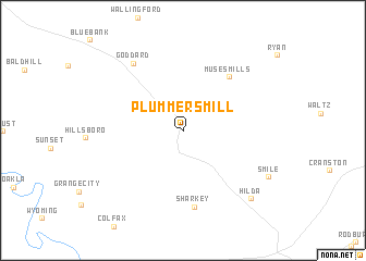 map of Plummers Mill