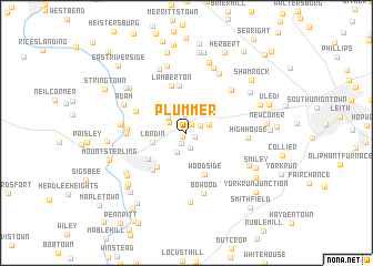 map of Plummer