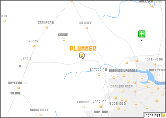 map of Plummer