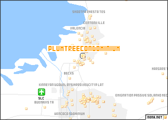 map of Plum Tree Condominium