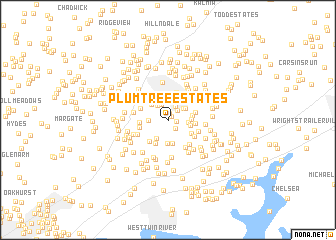 map of Plumtree Estates