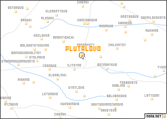 map of Plutalovo