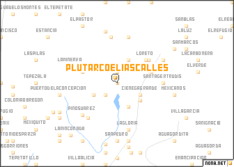 map of Plutarco Elias Calles