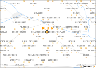 map of Pluta