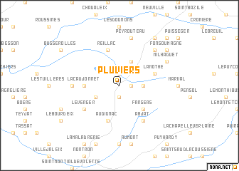 map of Pluviers