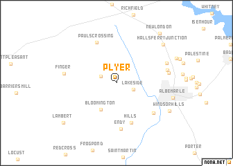 map of Plyer