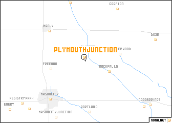 map of Plymouth Junction