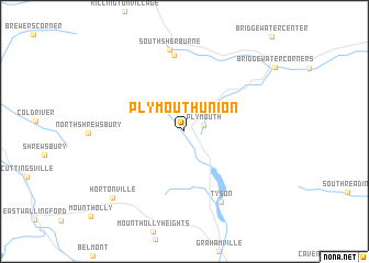 map of Plymouth Union