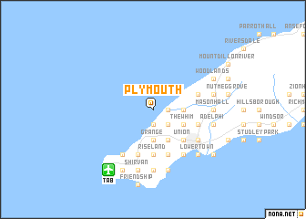 map of Plymouth