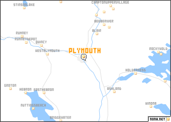 map of Plymouth