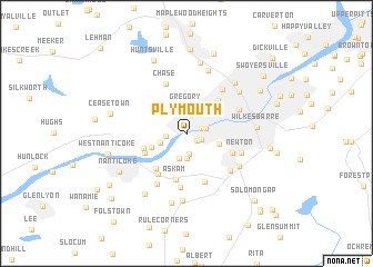 map of Plymouth