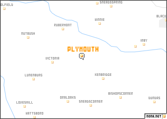 map of Plymouth