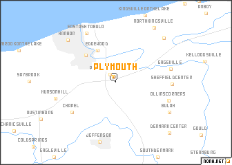 map of Plymouth