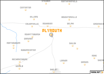 map of Plymouth