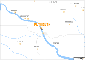 map of Plymouth