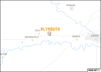 map of Plymouth
