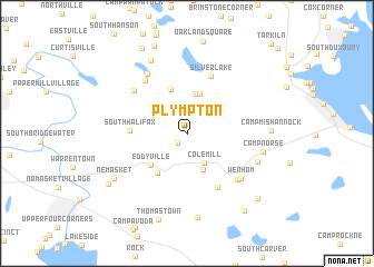 map of Plympton