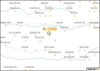 map of Plyniai