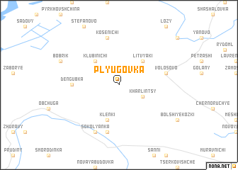 map of Plyugovka