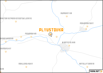 map of Plyustovka
