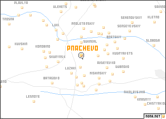 map of Pnachevo