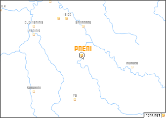 map of Pneni