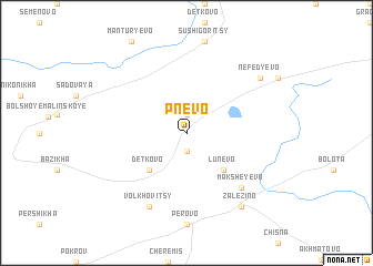 map of Pnëvo