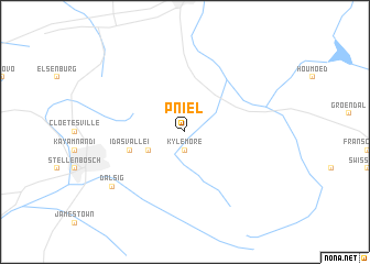 map of Pniel