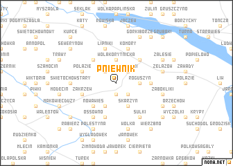 map of Pniewnik