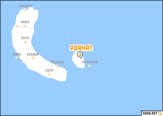 map of Pōahat