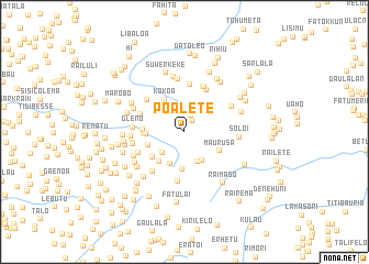 map of Poalete