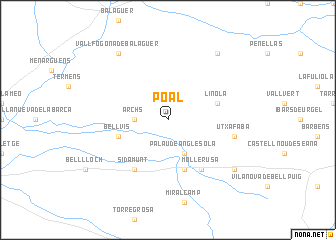 map of Poal