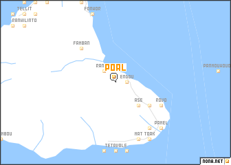 map of Poal