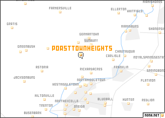 map of Poast Town Heights