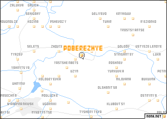 map of Poberezhʼye