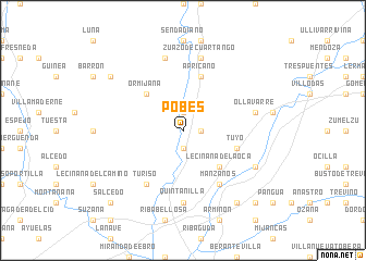 map of Pobes