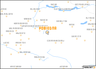 map of Pobiedna