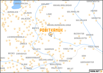 map of Pobit Kamŭk