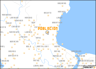 map of Poblacion