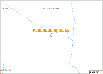 map of Poblado Laureles