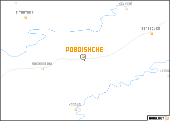 map of Poboishche