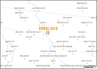 map of Pobolovo