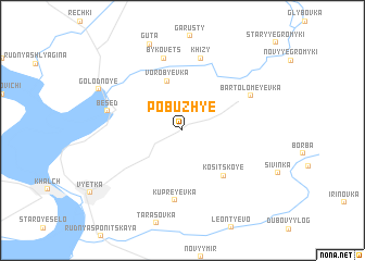 map of Pobuzhʼye