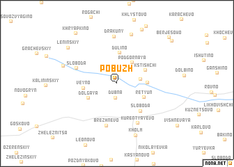 map of Pobuzh