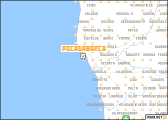 map of Poça da Barca