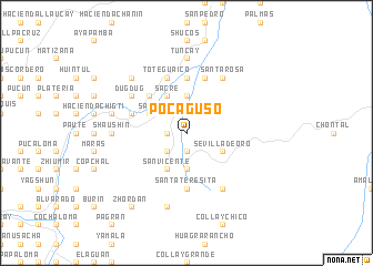 map of Pocaguso