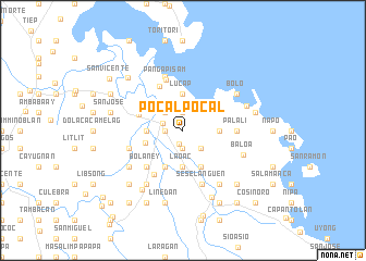 map of Pocalpocal