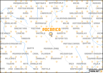 map of Pocariça